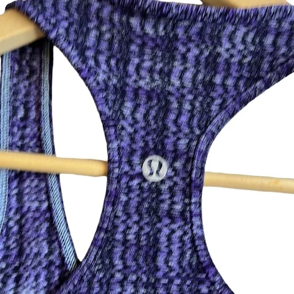 Lululemon Cool Racerback Ziggy Wee Luon Ziggy Wee Caspian Size 4 - Picture 9 of 9